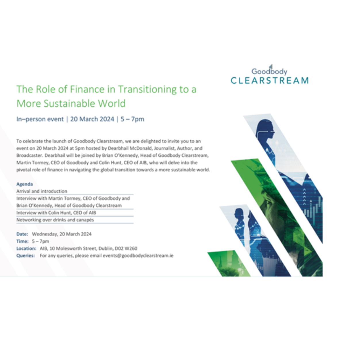 Goodbody Clearstream Launch